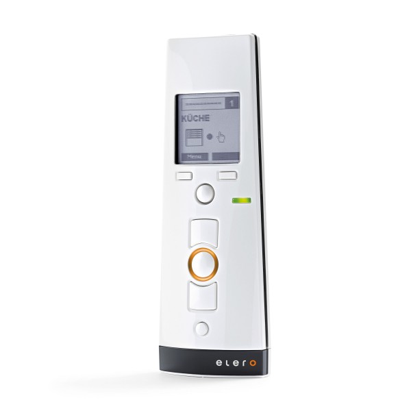 Elero MultiTel 2 Handsender Reinweiß / Silber / Titangrau