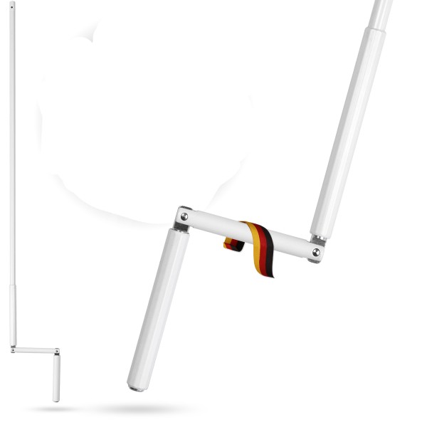 Rolladen Kurbelstange Weiß 120 & 150 cm – Aluminium