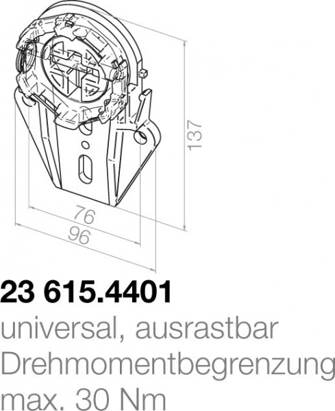 Elero Motorlager 23615.4401